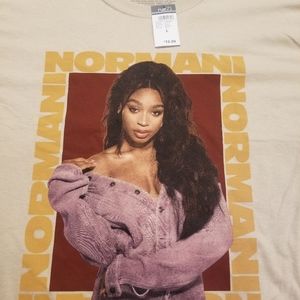Normani 5th Harmony Concert T-Shirt Singer Music Adult Size Large Brand New